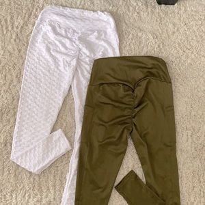 Two Pairs of Tik Tok Leggings size Small